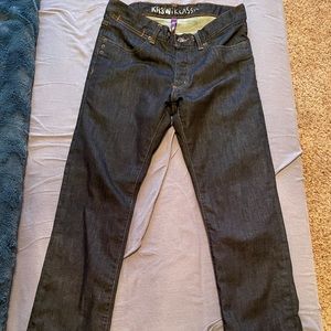 Classic Fit Raw Blue Kr3w Jeans